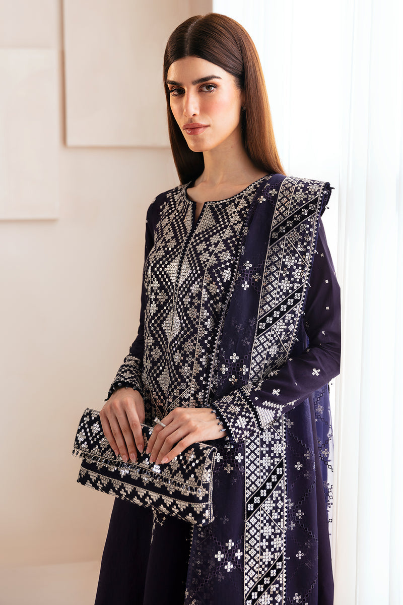 Jazmin | Formals Collection | Raw Silk UR-7030 - Ladies Clothes - Maria Faisal
