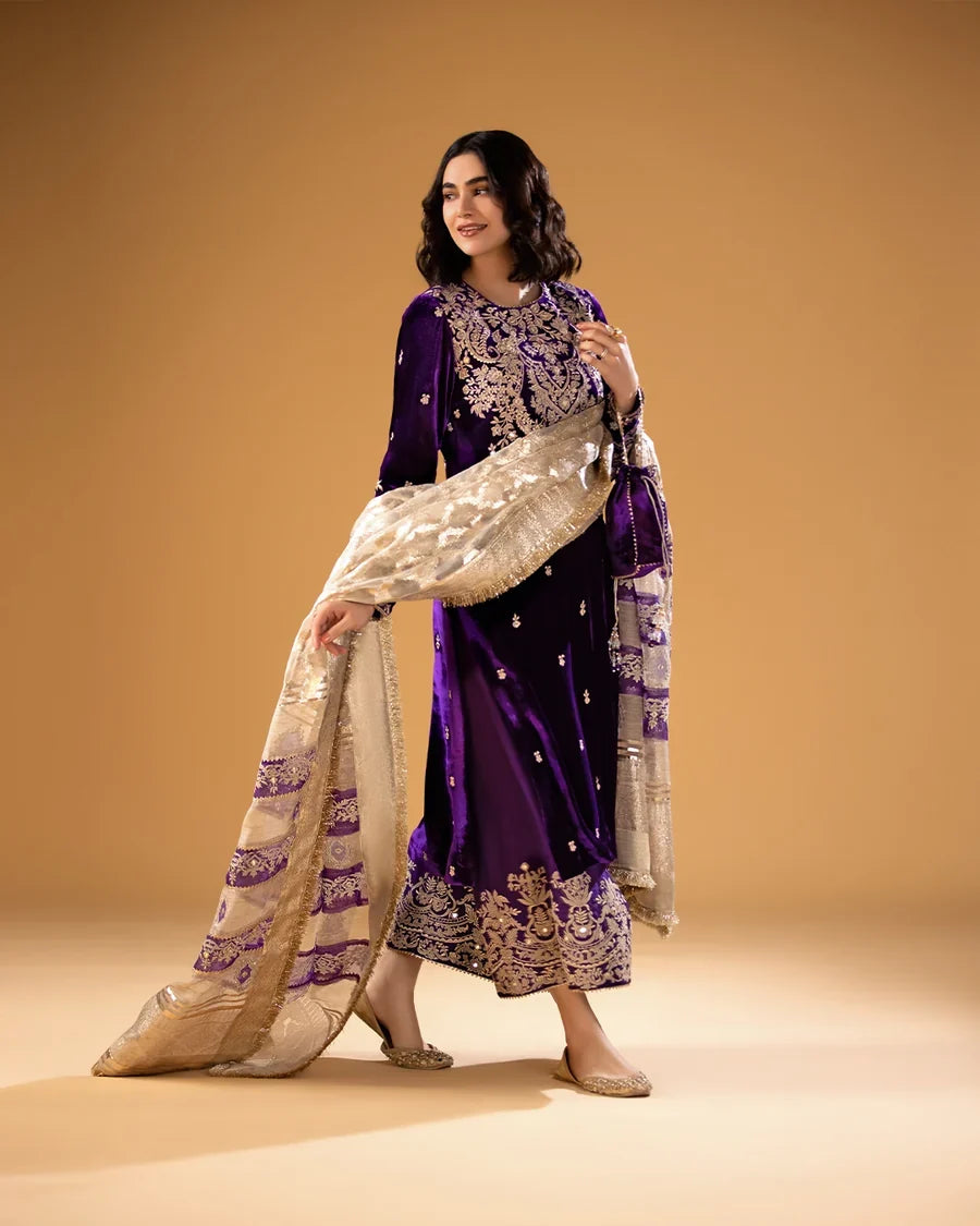 Faiza Saqlain | Luxury Formals | Madno - Formal Dress - available at Maria Faisal in UK and USA.