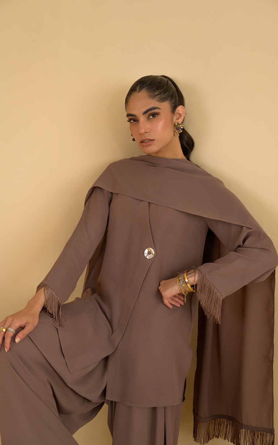 Sana Abbas | La Fiesta |Sira - Luxury Dress - available at Maria Faisal in UK and USA.