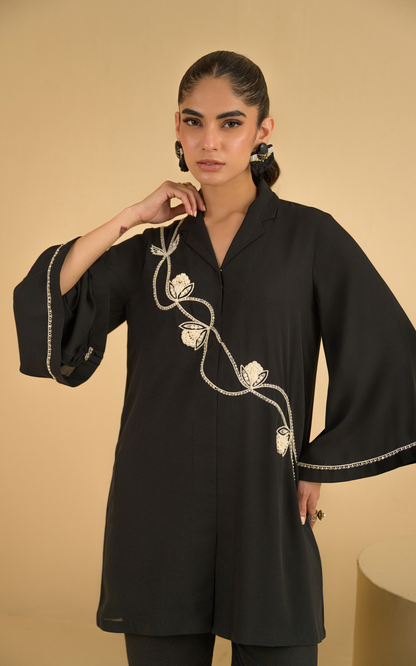 Sana Abbas | La Fiesta | Luma - Luxury Dress - available at Maria Faisal in UK and USA.