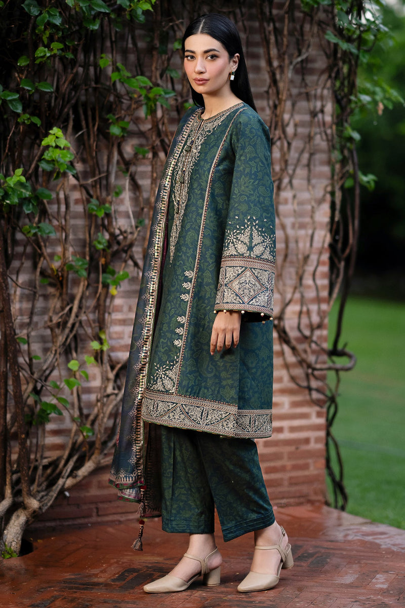 Jazmin | Winter Edition 24 | VISCOSE UW-0062 - Designer Dress with Intricate embroidery and embellishments. Shop elegent wedding dress at Maria Faisal.