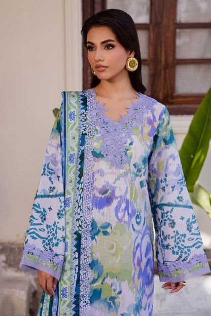 Nureh | Rania Prints | NR-07 - Casual Dress - available at Maria Faisal in UK and USA.