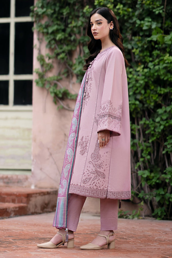 Jazmin | Winter Edition 24 | KHADDAR UW-0061 - Designer Dress with Intricate embroidery and embellishments. Shop elegent wedding dress at Maria Faisal.