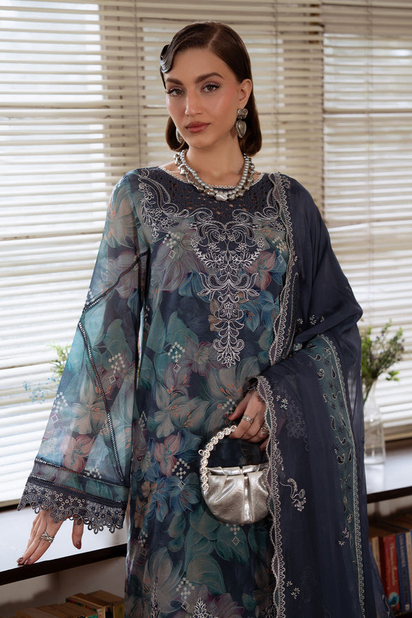 Nureh | Swiss Lawn | NS-162 - Luxury Dress - available at Maria Faisal in UK and USA.