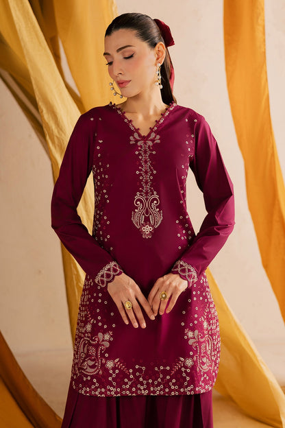 Nureh | Shades of Summer | NP-679 - Luxury Dress - available at Maria Faisal in UK and USA.
