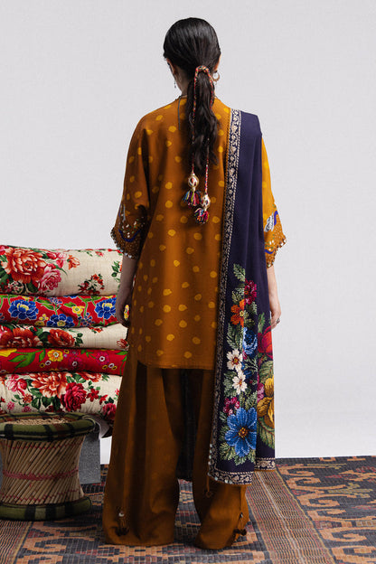 Zara ShahJahan | Coco Prints Winter 26 | Amelia-5B - Luxury Dress - available at Maria Faisal in UK and USA.