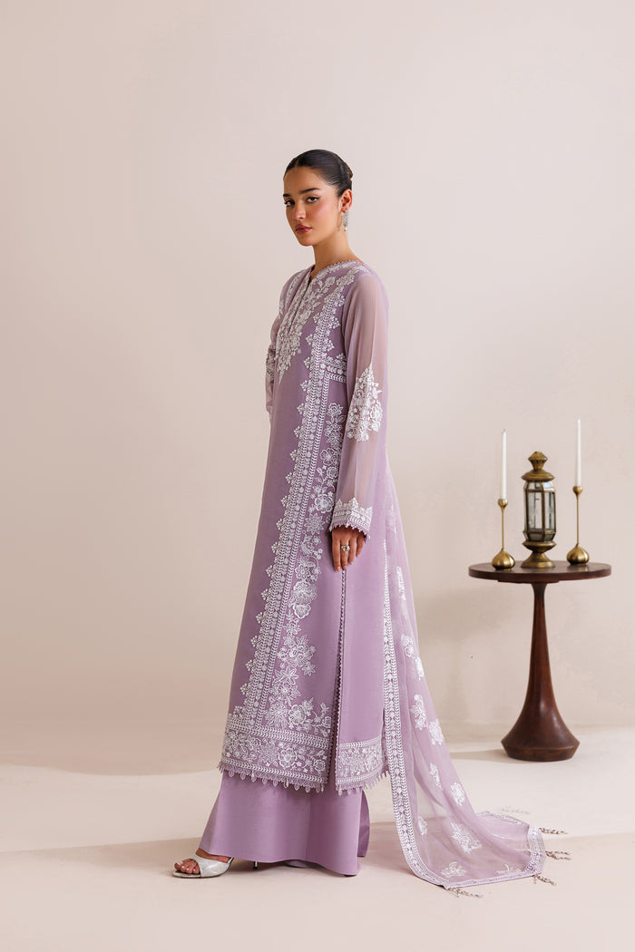 Farasha | Chiffon Threads 26 | Lilac Solace - Formal Dress - available at Maria Faisal in UK and USA.