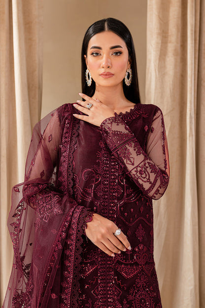Farasha | Lumiere Formals | CYRA - Designer Dress with Intricate embroidery and embellishments. Shop elegent wedding dress at Maria Faisal.