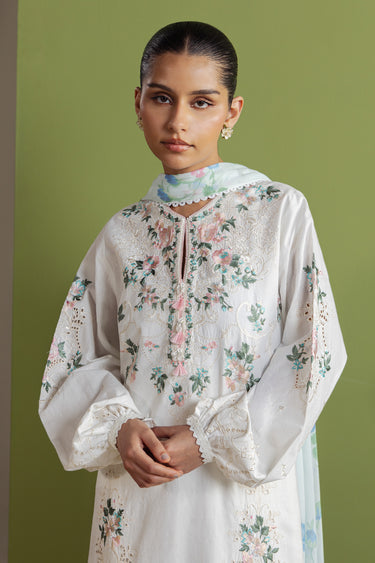 Zara Shahjahan | Coco Prints 26 | Rehaya - Casual Dress - available at Maria Faisal in UK and USA.