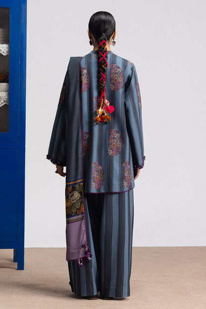 Zara ShahJahan | Coco Prints Winter 26 | Rania-4B - Luxury Dress - available at Maria Faisal in UK and USA.