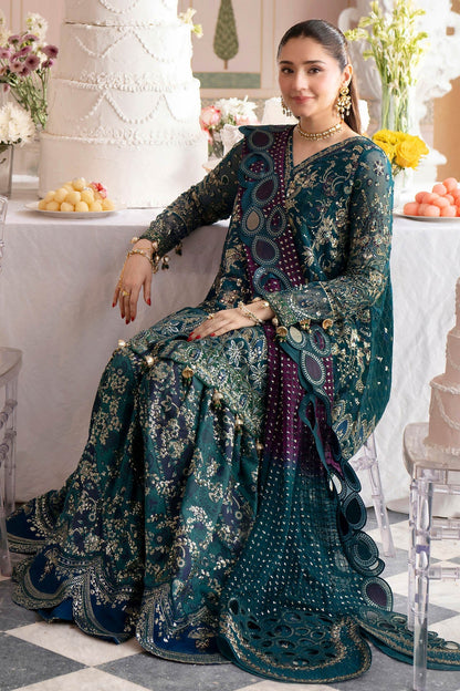 Nureh | Jhoomro Formals |NL-94 Amania - Formal Dress - available at Maria Faisal in UK and USA.