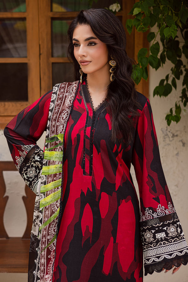 Nureh | Signature Printed Linen | SP-169 - Ladies Clothes - Maria Faisal
