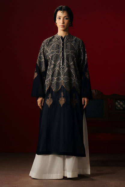 ZaraShahJahan | SS26 | Zaroon - Festive Dress - available at Maria Faisal in UK and USA