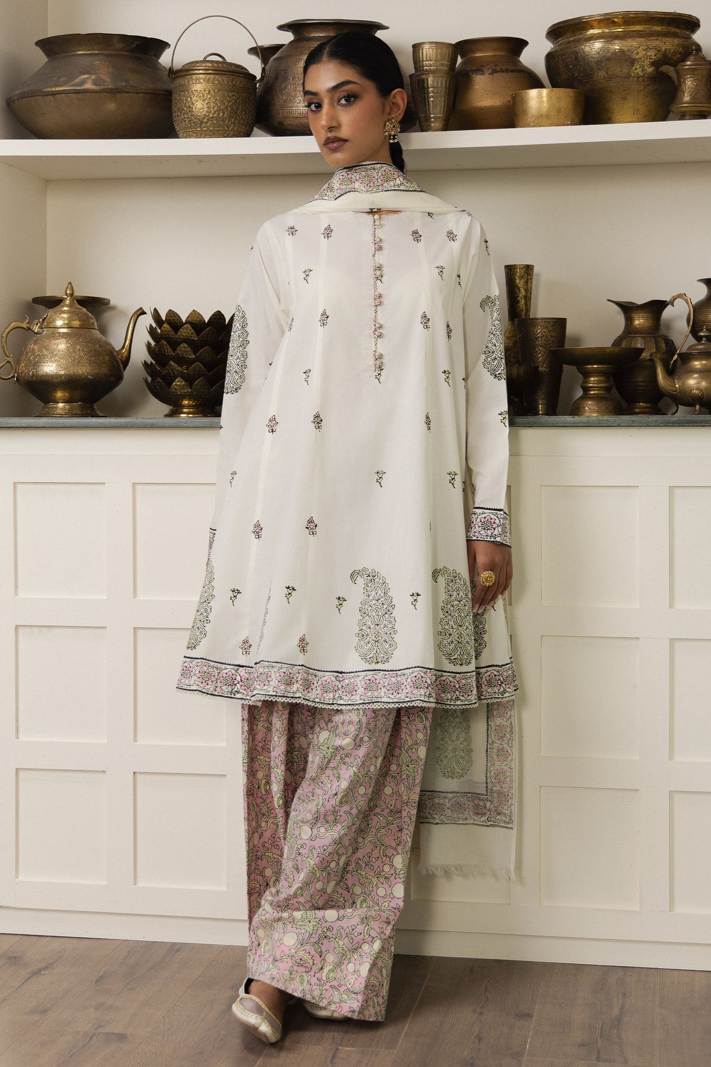 ZaraShahJahan | SS26 | Aabroo - Festive Dress - available at Maria Faisal in UK and USA