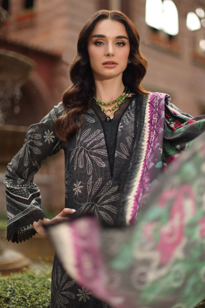 Nureh | Signature Prints 26 | SP-204 - Luxury Dress - available at Maria Faisal in UK and USA.
