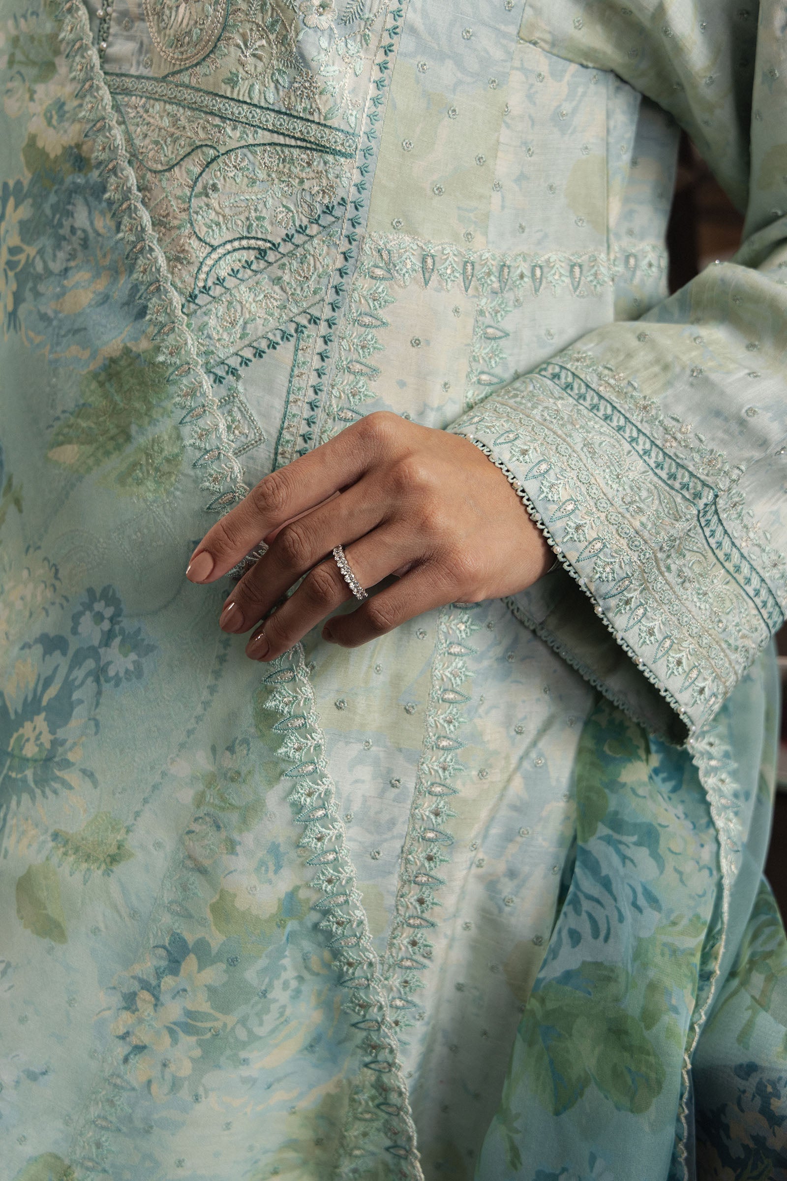 ZaraShahJahan | SS26 | Nazish - Festive Dress - available at Maria Faisal in UK and USA