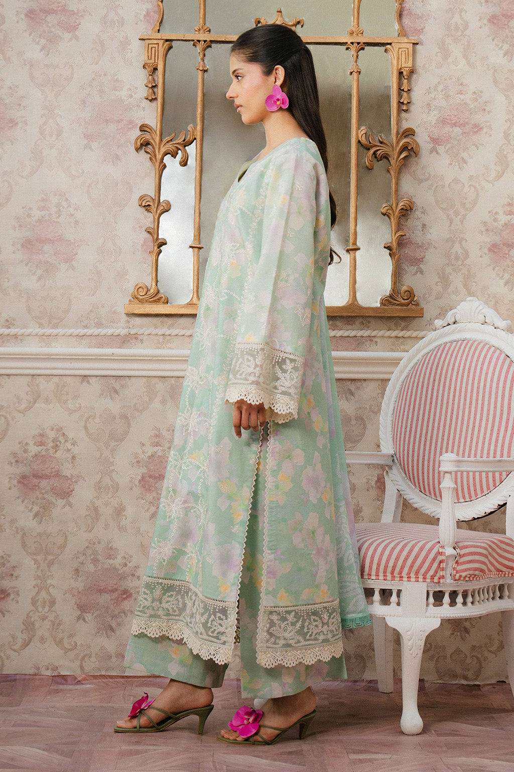 Ayzel | Armelia Printed Lawn 25 | Liora - Ladies Clothes 