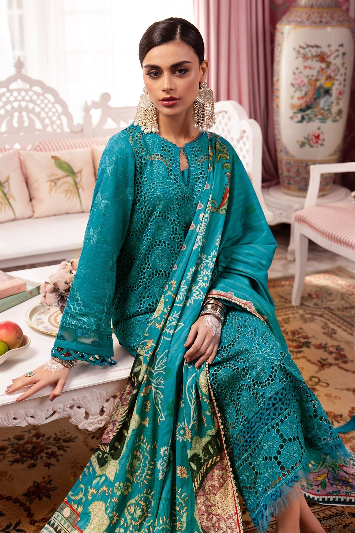 Nureh | Maya Lawn | NS-108 - Ladies Clothes - Maria Faisal