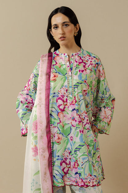 Zara Shahjahan | Coco Prints 26 | ELARIS-6A - Casual Dress - available at Maria Faisal in UK and USA.
