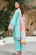 Farasha | Summer Weaves Embroidered Lawn | Ocean Veil by Maria Faisal - Registered Vendor of : Farasha - type : Ladies Clothes - 100% original wedding dresses