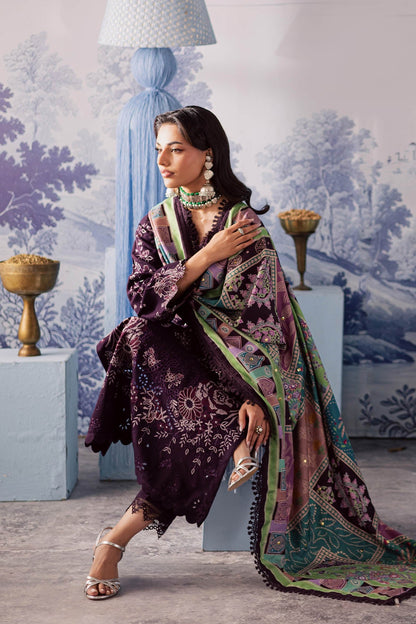 NE-208 – authentic Pakistani dress from the Bazaar Luxe 25 collection for women in the UK
