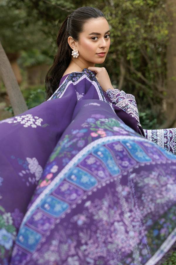 Farasha | Summer Weaves Embroidered Lawn | Regal Iris by Maria Faisal - Registered Vendor of : Farasha - type : Ladies Clothes - 100% original wedding dresses