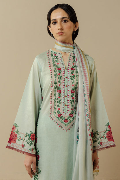 Zara Shahjahan | Coco Prints 26 | Ismeria-8B - Casual Dress - available at Maria Faisal in UK and USA.
