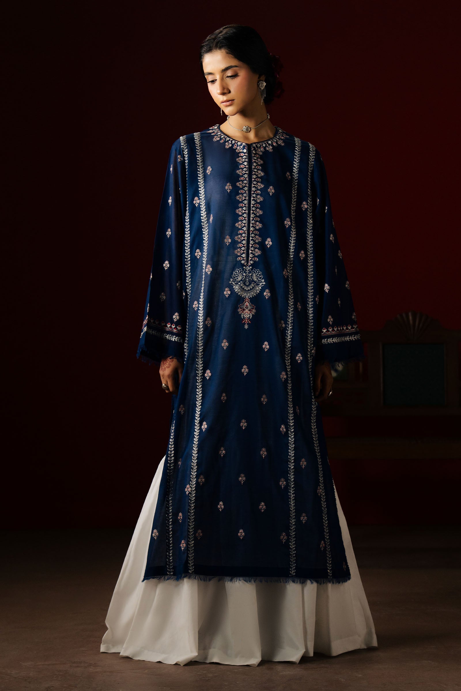 ZaraShahJahan | SS26 | Shaheen - Festive Dress - available at Maria Faisal in UK and USA