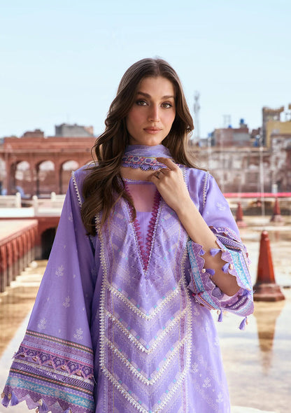 Kahf Premium | Prints Collection 26 | KPS-6A NAJAM - Luxury Dress - available at Maria Faisal in UK and USA.