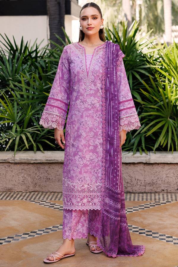 Farasha | Printed Essentials | Lavender Rush by Maria Faisal - Registered Vendor of : Farasha - type : Ladies Clothes - 100% original wedding dresses