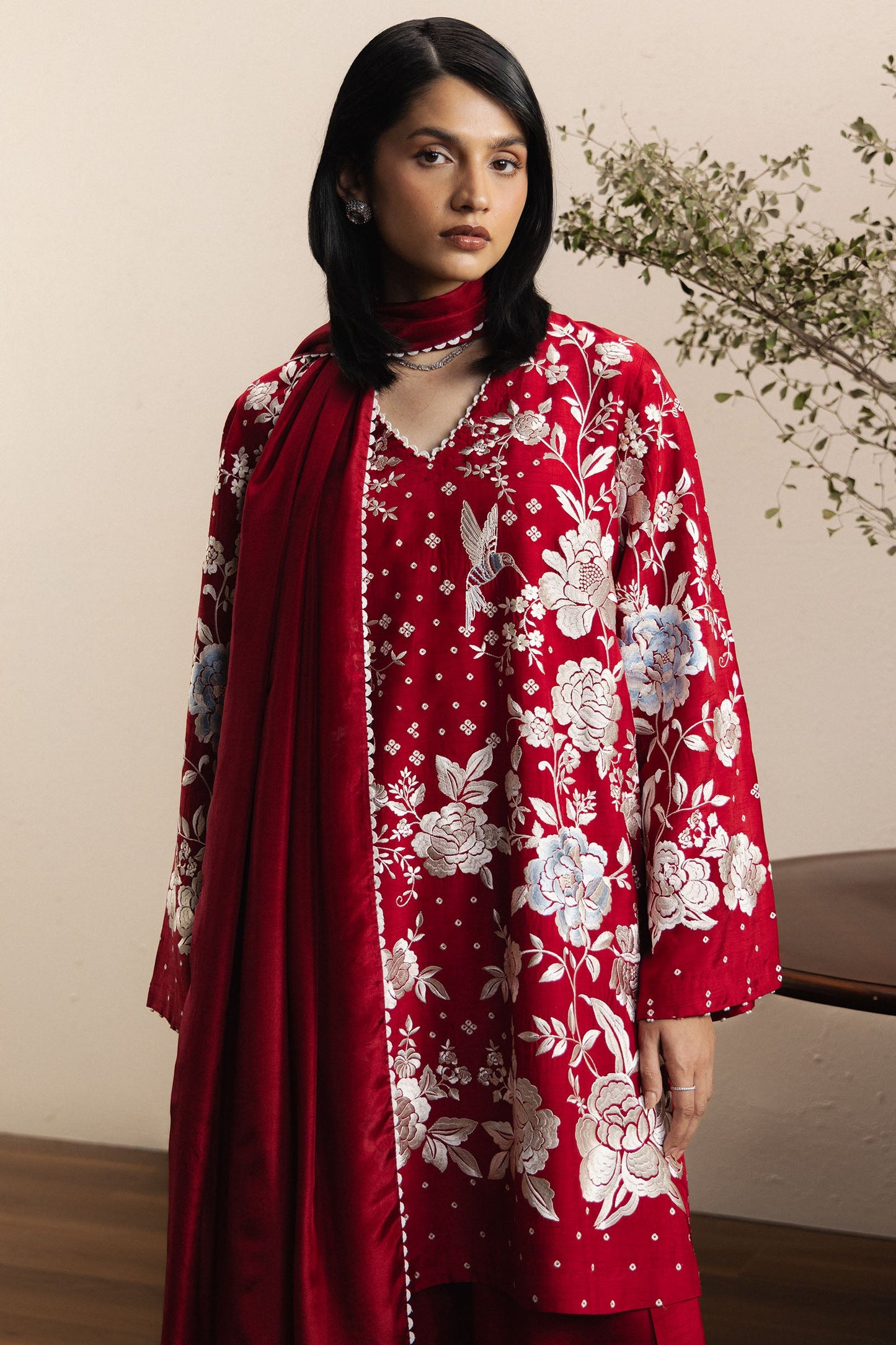 ZaraShahJahan | SS26 | Mahfila - Festive Dress - available at Maria Faisal in UK and USA