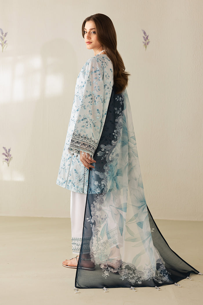 Baroque | Luxury Summer Pret | UF-4422 - Luxury Dress - available at Maria Faisal in UK and USA.
