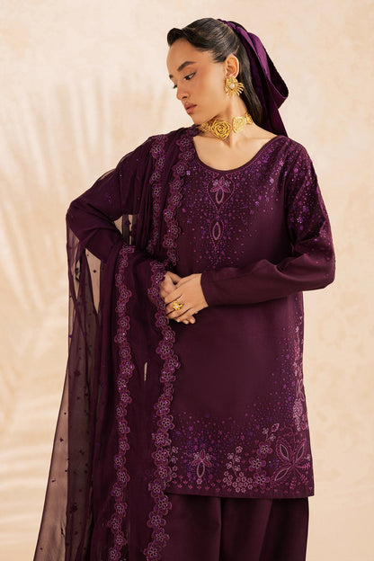 Nureh | Shades of Summer | NP-740 - Luxury Dress - available at Maria Faisal in UK and USA.