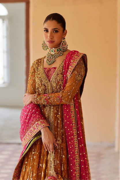 Mina Hassan | Formal Dholki Collection | Nour by Maria Faisal - Registered Vendor of : Mina Hassan - type : Ladies Clothes - 100% original wedding dresses