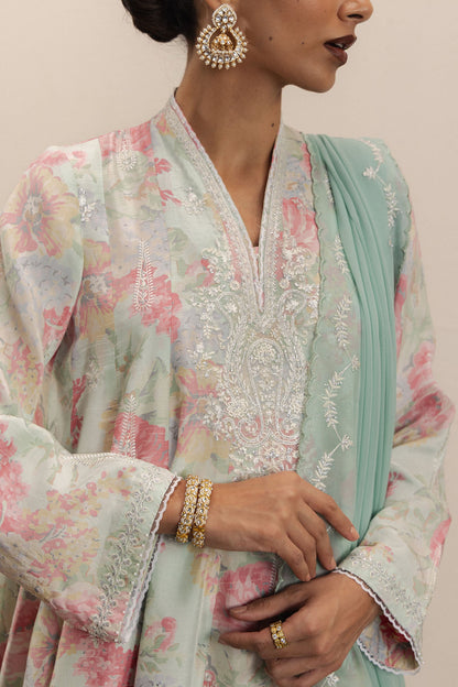 ZaraShahJahan | SS26 | Noor - Festive Dress - available at Maria Faisal in UK and USA