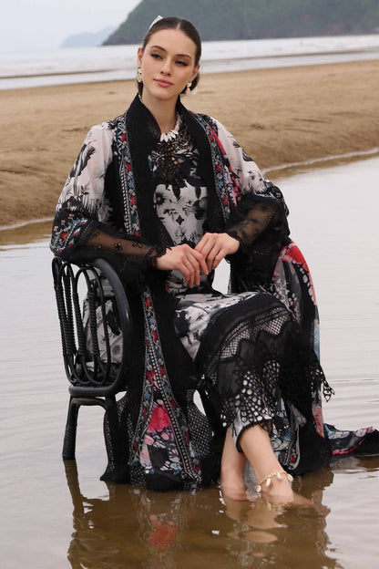 Nureh | Gardenia Embroidered Lawn 25 | NSG-175 by Maria Faisal - Registered Vendor of : Nureh - type : Ladies Clothes - 100% original wedding dresses