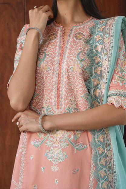 Ayzel | Whisper 26 | DOVE - Luxury Dress - available at Maria Faisal in UK and USA.