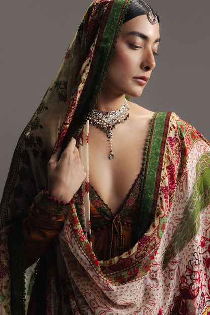 ZaraShahJahan | Zal26 | Zarfashan-D9 - Festive Dress - available at Maria Faisal in UK and USA