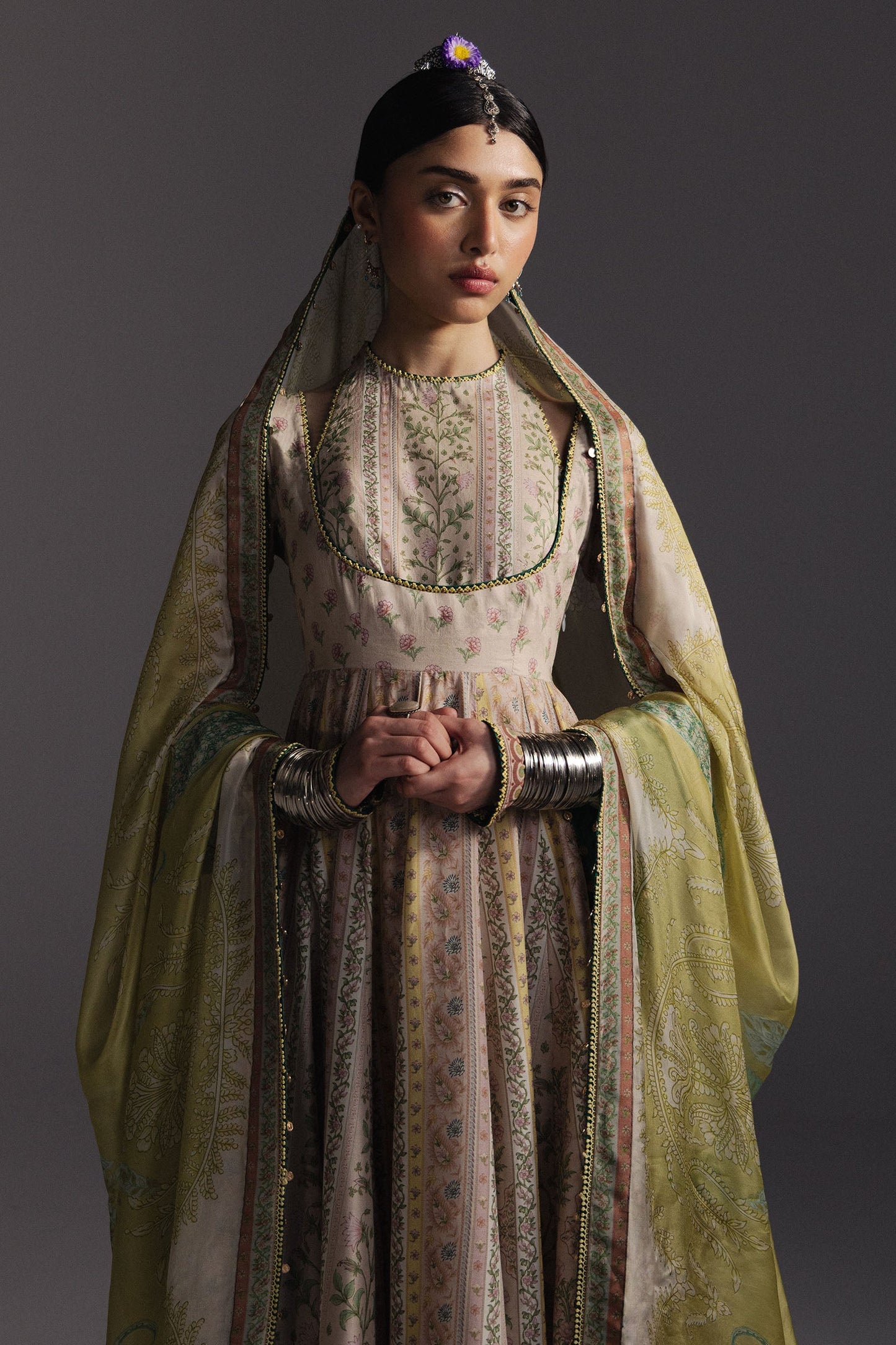 ZaraShahJahan | Zal26 | Hoorain-D8 - Festive Dress - available at Maria Faisal in UK and USA