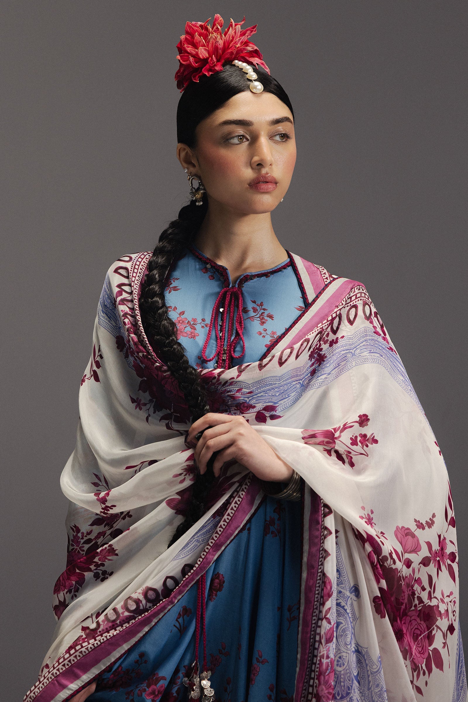 ZaraShahJahan | Zal26 | Falak Ara-D2 - Festive Dress - available at Maria Faisal in UK and USA