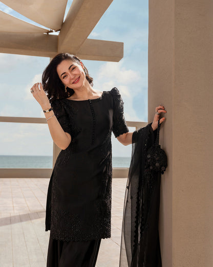 Faiza Saqlain | Reina Luxe | Temirah - Formal Dress - available at Maria Faisal in UK and USA.