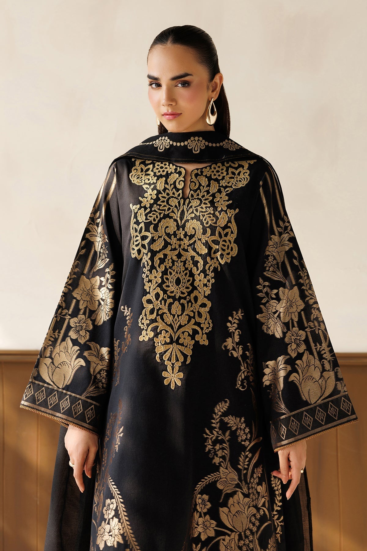 Baroque | Luxury Summer Pret | UF-4501 - Luxury Dress - available at Maria Faisal in UK and USA.