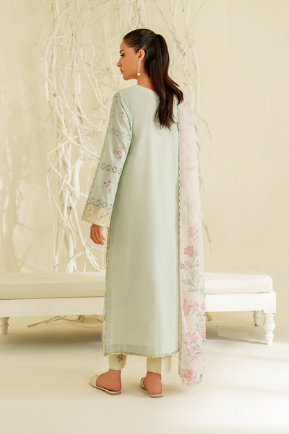 Iznik | lawn 26 | UE-531 - Dress - available at Maria Faisal in UK and USA.