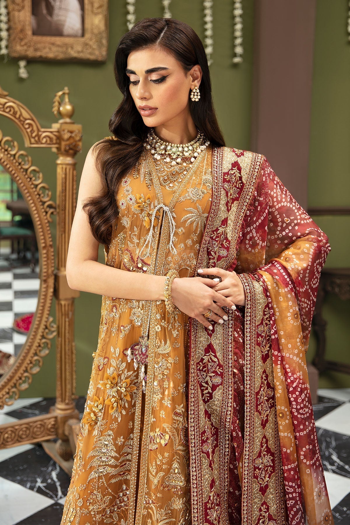 Nureh | Jhoomro Wedding Formals | NL-52 - ZAWIYA - Wedding Dress - Maria Faisal