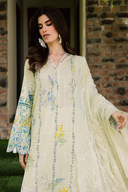 Nureh | Raha Lawn | NE-259 - Luxury Dress - available at Maria Faisal in UK and USA.