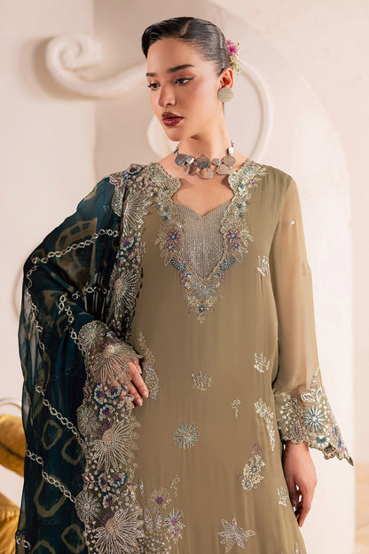 Nureh | Fancy Formal | NP-770 - Formal Dress - available at Maria Faisal in UK and USA.