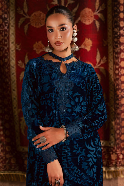 NU2-188 – authentic Pakistani dress from the Ballerina Winter 25 collection for women in the UK