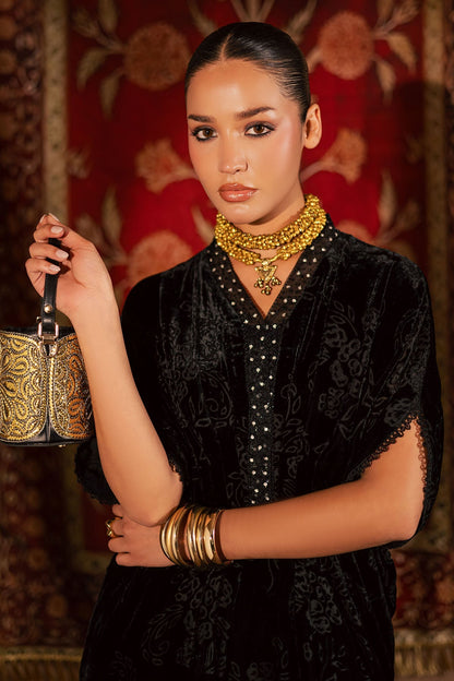 NU2-193 – authentic Pakistani dress from the Ballerina Winter 25 collection for women in the UK