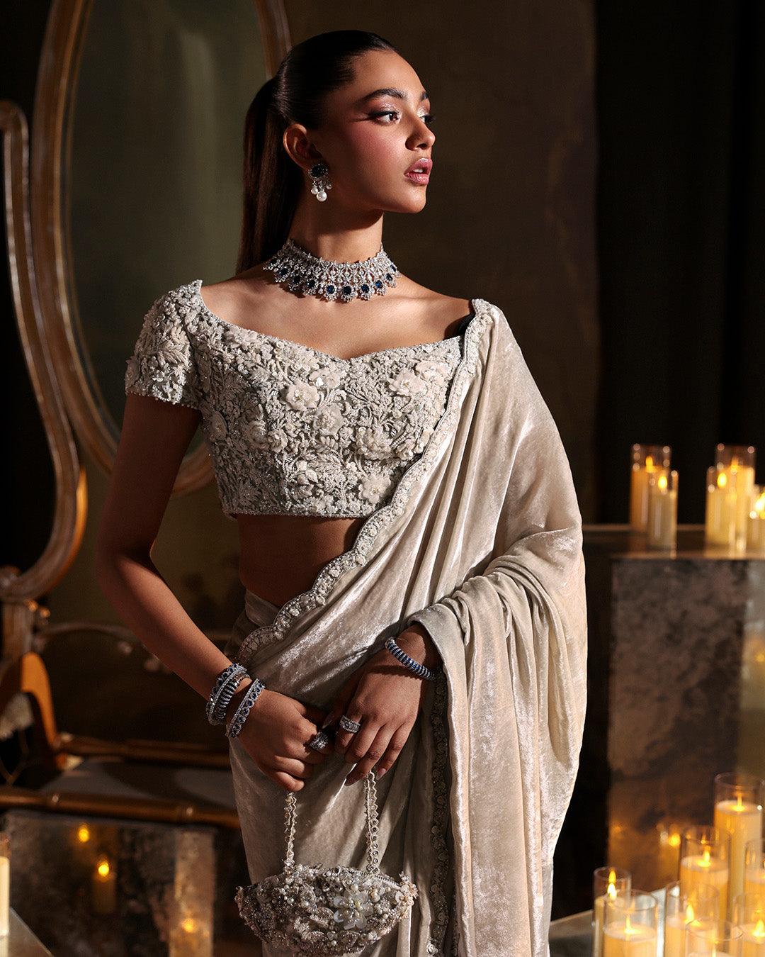 Faiza Saqlain | Zaeva Wedding Formals | Zahavah - Wedding Dress - available at Maria Faisal in UK and USA.