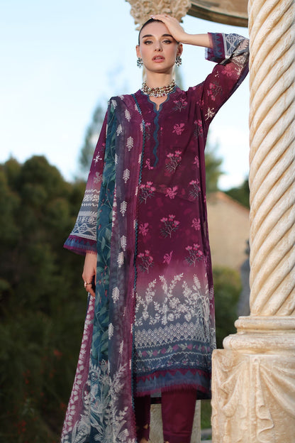 Nureh | Signature Prints 26 | SP-197 - Dress - available at Maria Faisal in UK and USA.